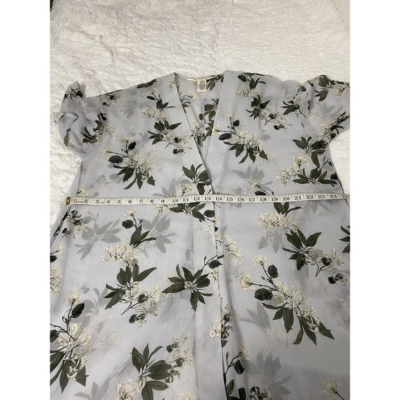 Lucky Brand Caftan Swim Cover-up Long Swimwear Vacation Beach One Size Button Up - Picture 5 of 13